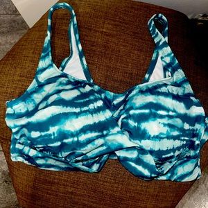 Tie die beach Betty swimsuit top